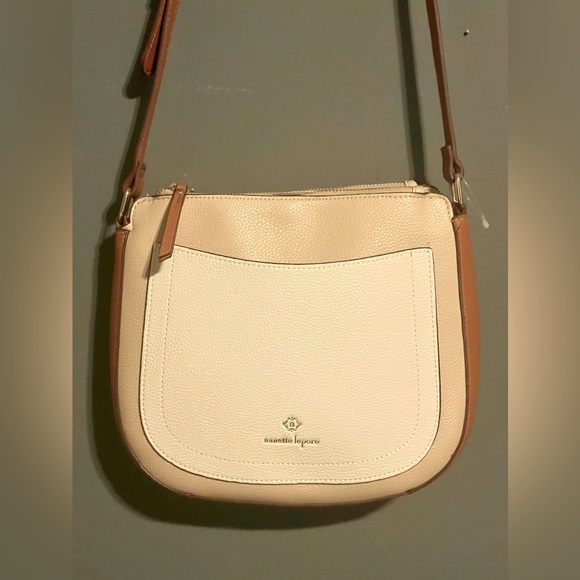 Nanette Lepore Handbags - Nanette Lepore crossbody color block bag. Pebbled faux leather there. Like new.